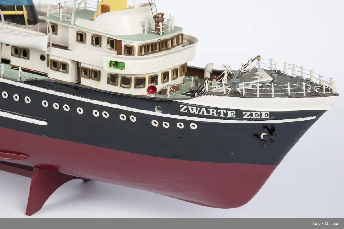 Modell av Swarte Zee