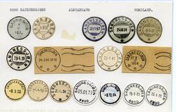 Stempelkatalog  8800 Sandnessjøen, Alstadhaug kommune, Nordl