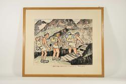 "Off the beaten track", Norway [Akvarell]