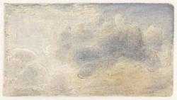 Skystudie [Akvarell på papir]