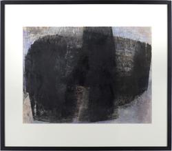 Uten tittel [Pastell- og kulltegning]