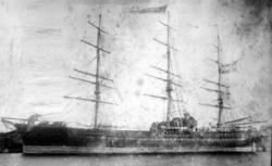 Fullriggeren"Tagal" av Larvik