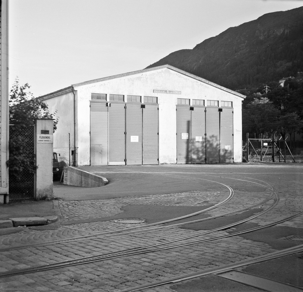 Vognhallen til Bergen Sporvei.
