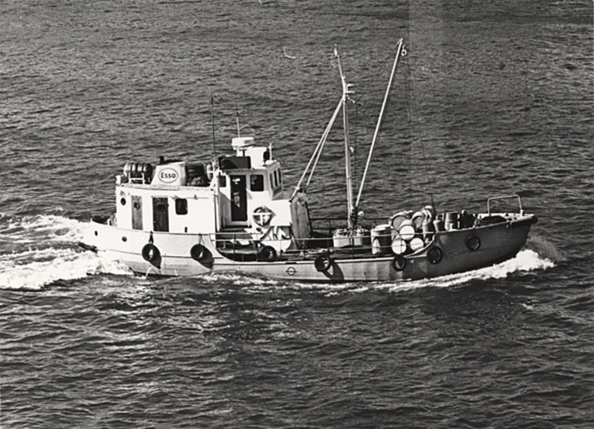 Tankfartyget m/s ESSO MARIN 21 i Göteborg.