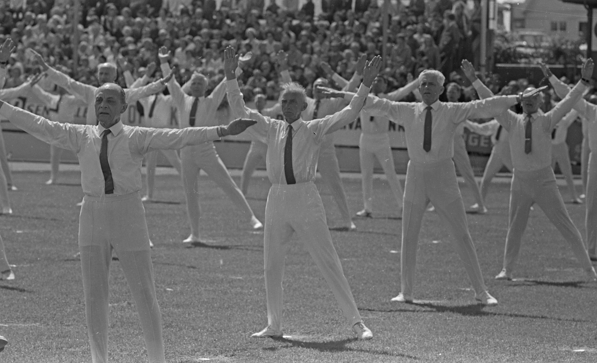 NM i turn - 1970. Del 5 av 13. Linjegymnastikk - herrer.