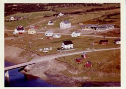 Flyfoto av Vestre Jakobselv, Vadsø kommune, 1963.