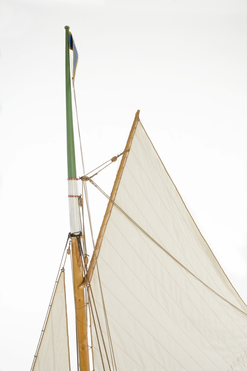 Detalj från fartygsmodellen Adina