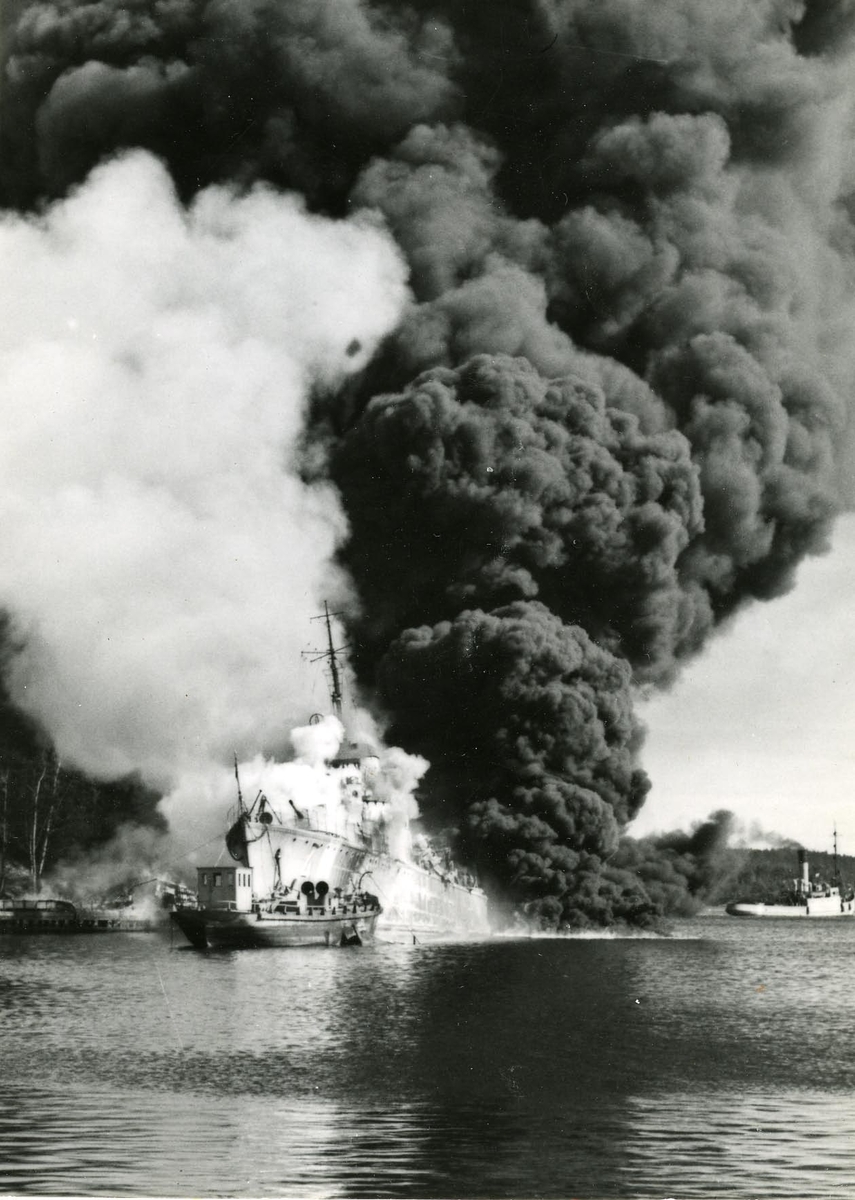 Jagarolyckan på Hårsfjärden den 17 sept. 1941.