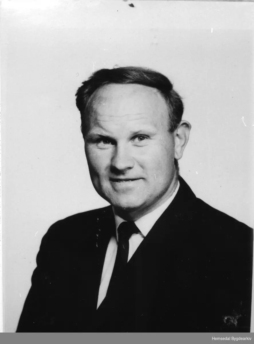 Ola Hustad. Ordførar i Hemsedal frå 1976 til 1987.