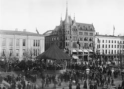 Musikkpaviljongen i Studenterlunden.
