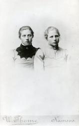 Mathilde Strøm Stamnes og Laura Strøm Høstland