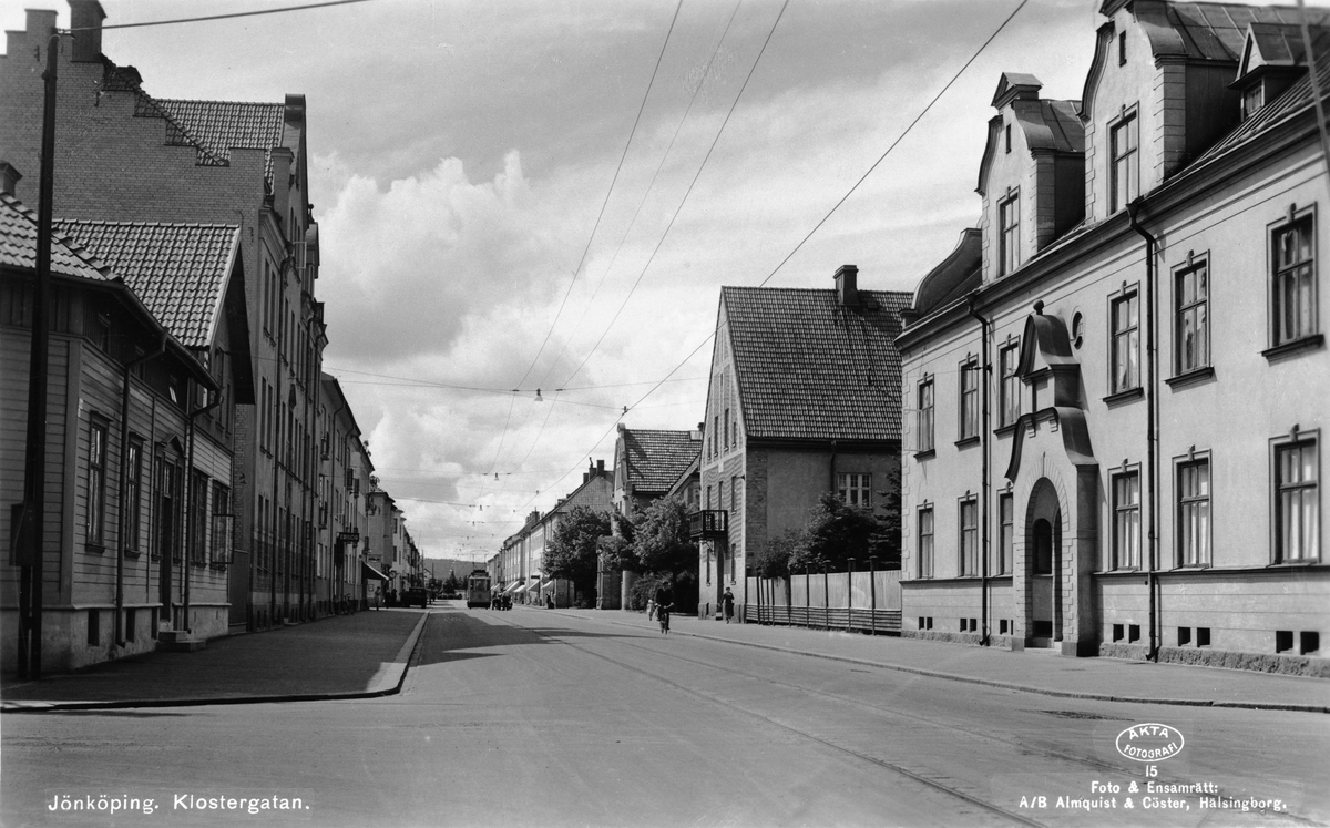 Klostergatan i Jönköping.