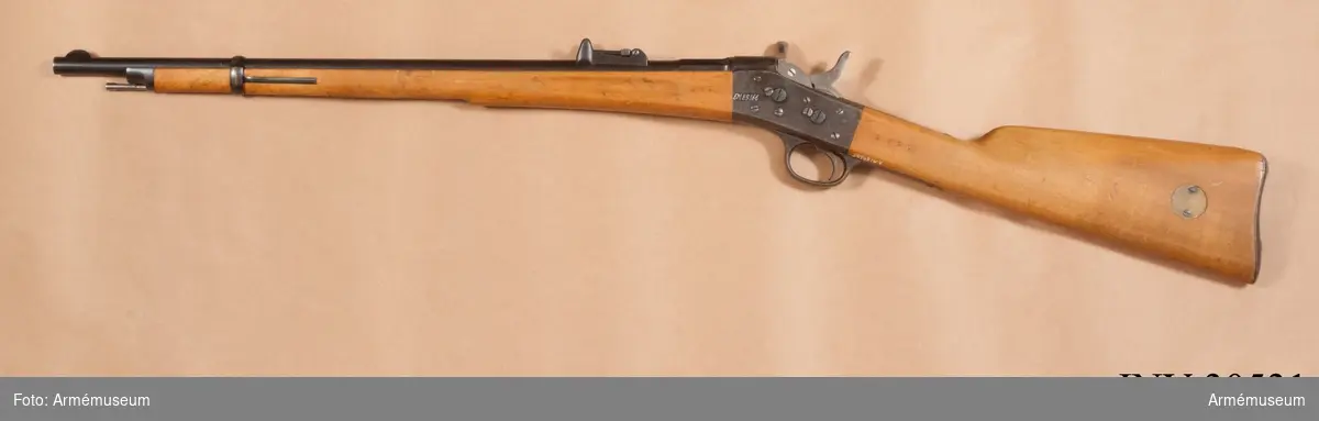 Grupp E II f.
Karbin fm/1867-89. Remington.