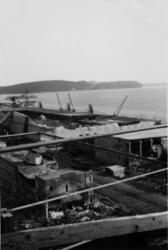 Bombingen av Hydro Herøya i 1943.
Fotografiene ble brukt av