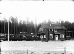 Tinnoset st. Rjukanbanerne. M. Himberg. fot. Eneret. 1912