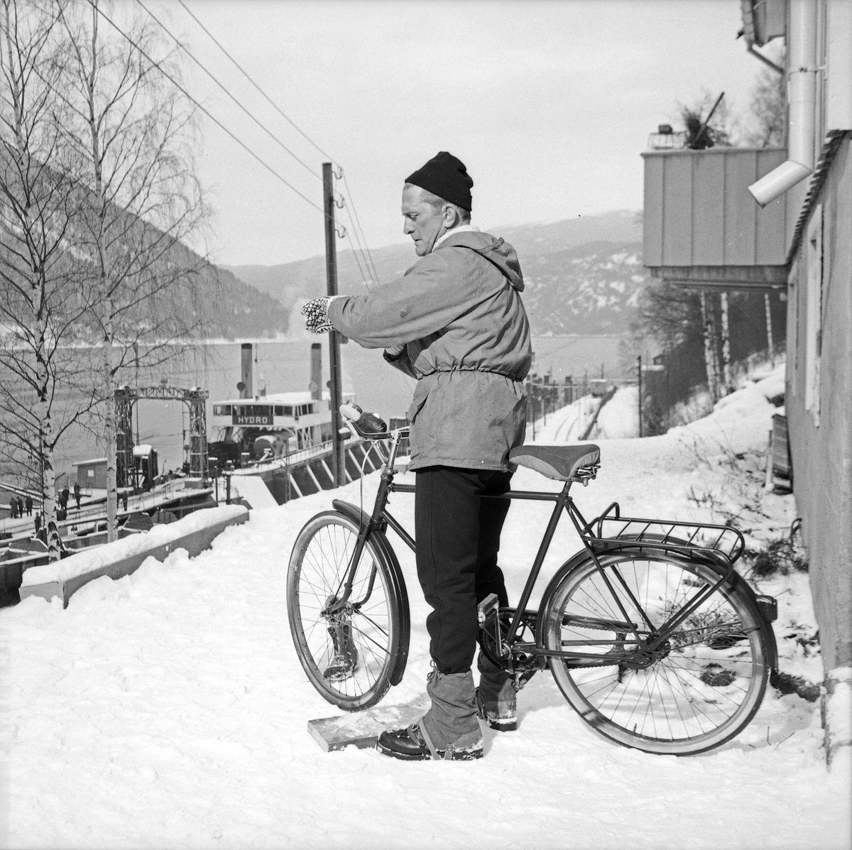 Filminnspilling "Heroes of Telemark" Norsk Industriarbeidermuseum