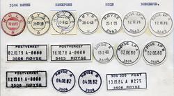 Stempelkatalog 3506 Røyse (Hole), Hole, Buskerud