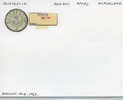 Stempelkatalog  Skiftesvik, Askøy kommune, Hordaland