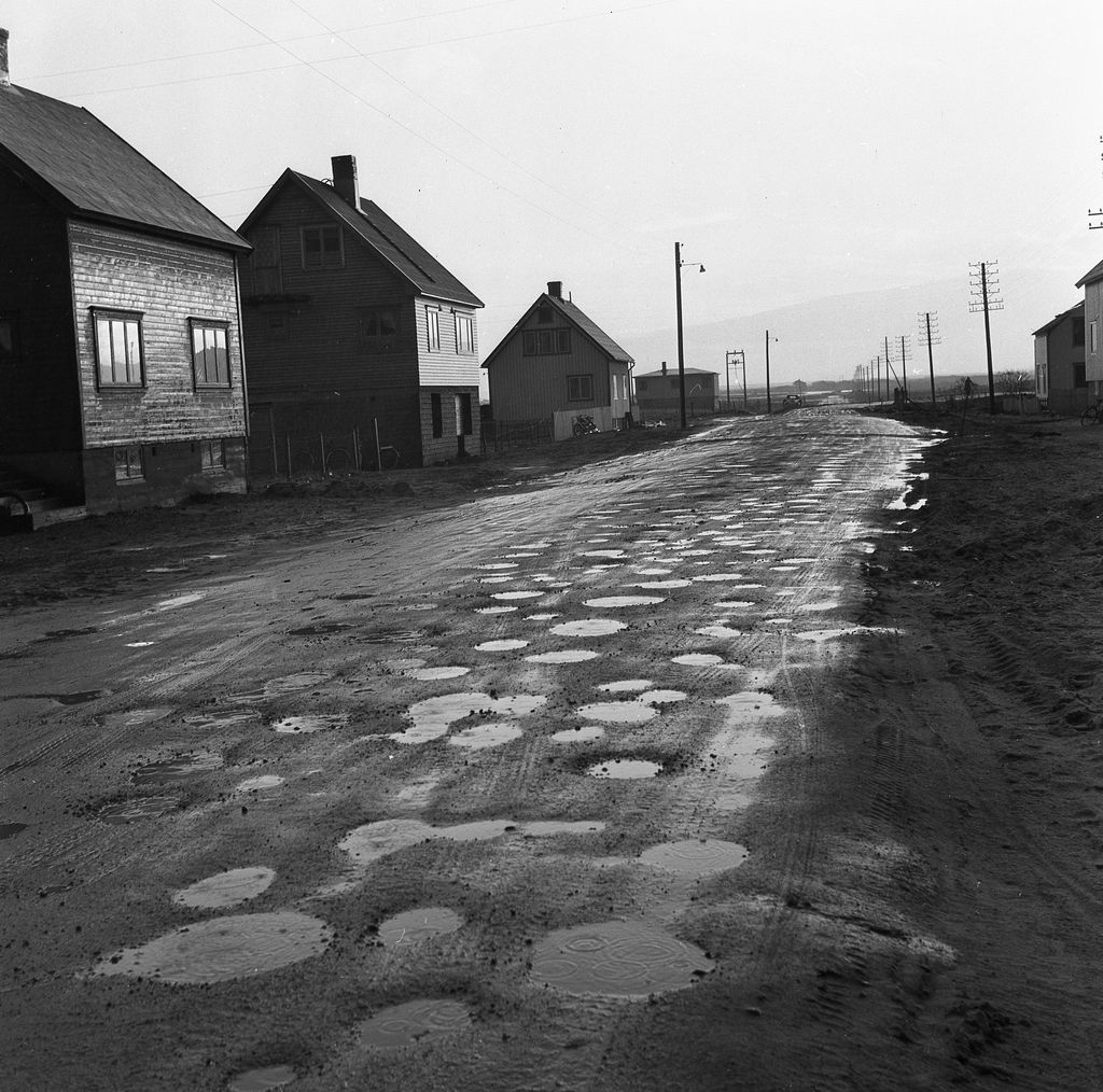 Gatene i Andenes, for Arne Rydning og Aksel Andreassen, 25.10.1955