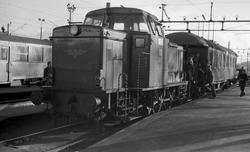 NJK medlemstur til Sarpsborg - Di 2.841 med vogn B24 601 i S