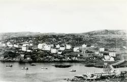 Rørvik -  Kvaløybyen sett fra Strømsøya