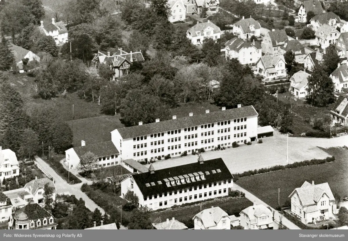Framhalsskole, Stavanger. Postkort.