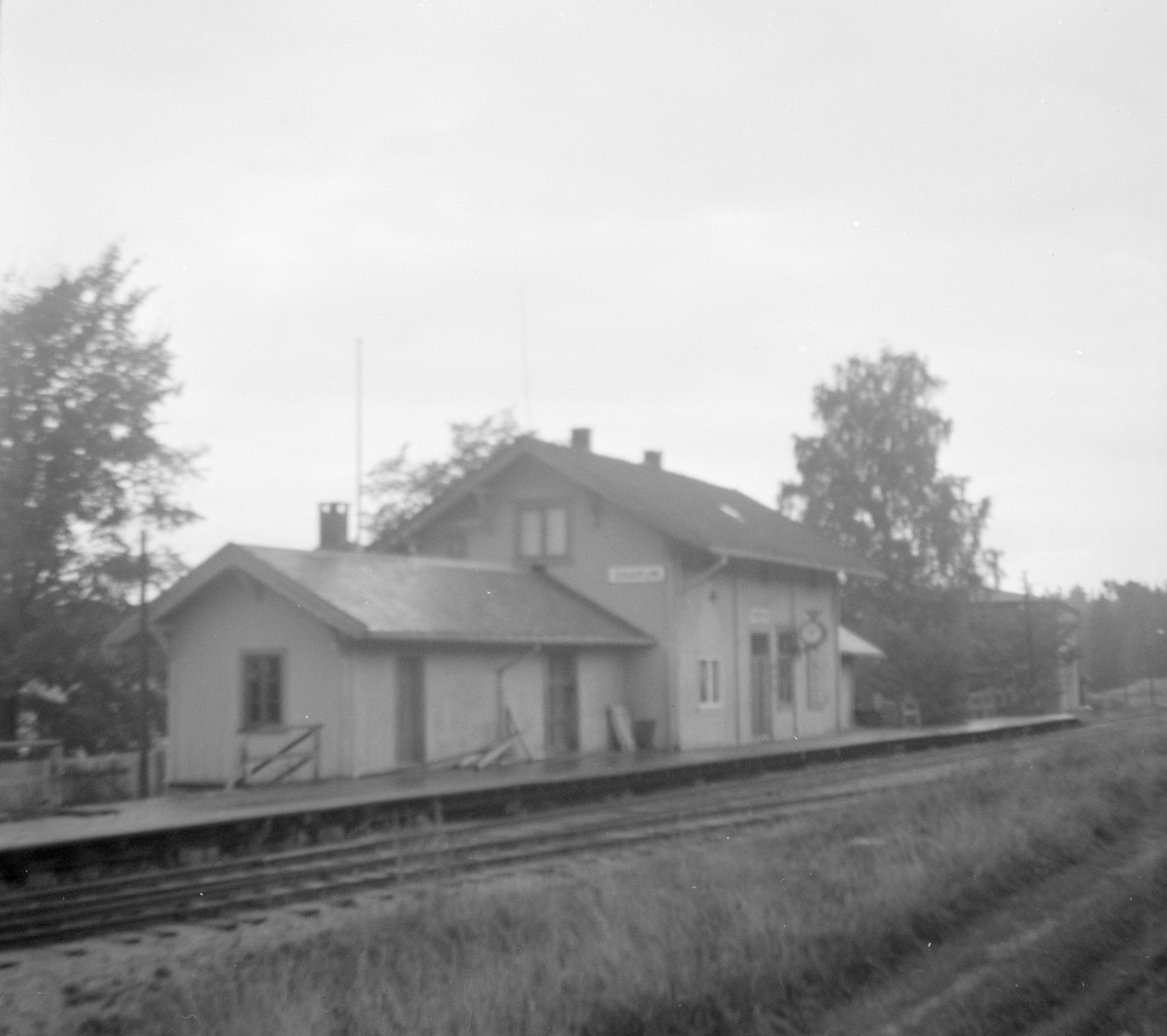 Snarum stasjon på Krøderbanen.