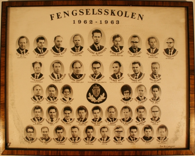 Fengselsskolen 1962 - 1963