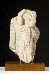 Gravrelieff med avskjedsscene [Relieff]