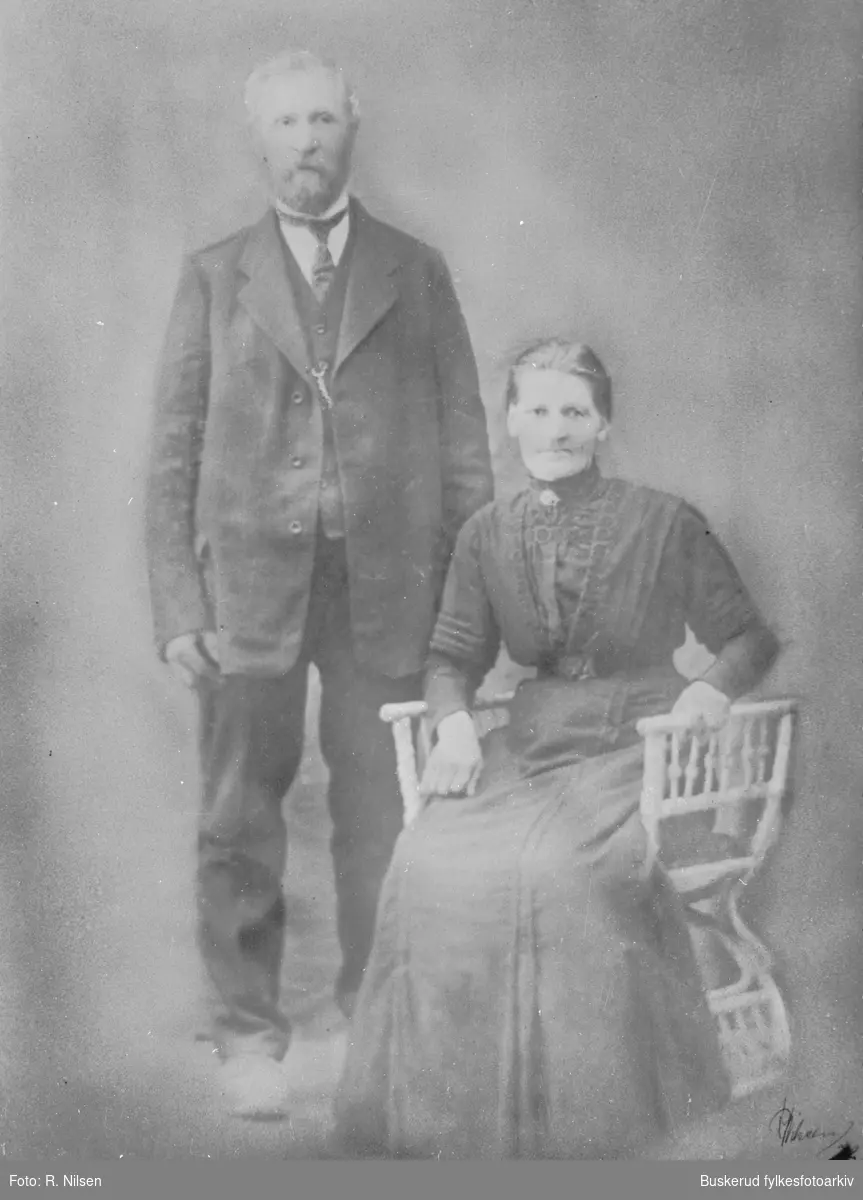 Malermester Gudbrand Tangen og hustru Inger f. Lerfaldet
1875
Sokna