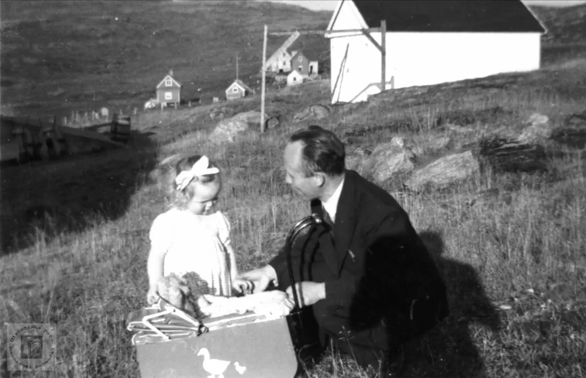 Far og datter Turid og Erling Ågedal