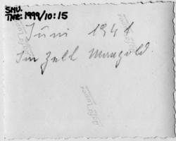 Tyske soldater utenfor et telt, juni 1941