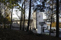 Utsikt fra Ekeberg, havn, fjord, panorama, Bjørvika, Barcode