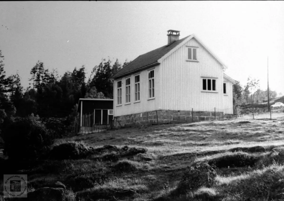 Skolehuset i Heddåsen, Bjelland. (Også kalt Haraldstad).