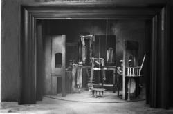 Nationaltheateret. "Spöksonaten" scenemodell. 3/9-72