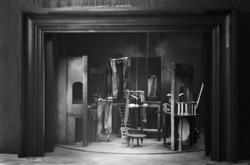 Nationaltheateret. "Spöksonaten" scenemodell. 3/9-72