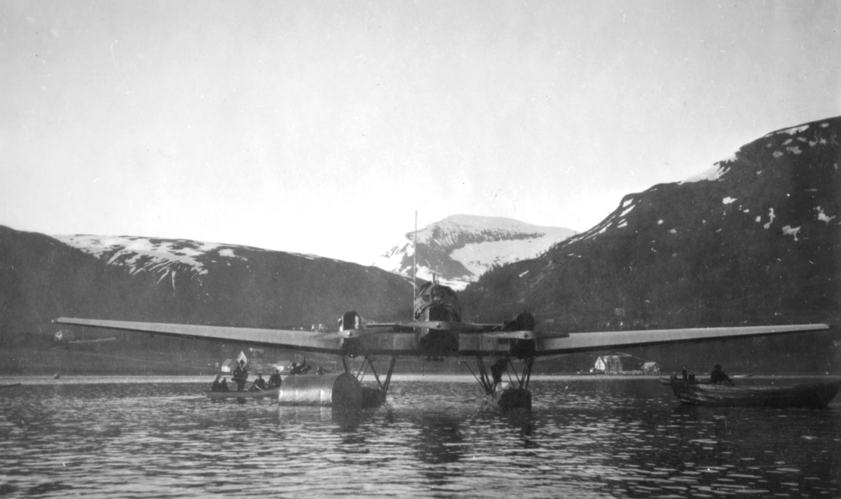 "Latham" - Tromsøysundet 1928.