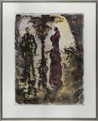 Fra Hedda Gabler [Akvarell]