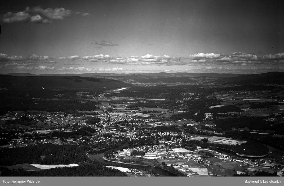 Hele byen fra sør.
1947