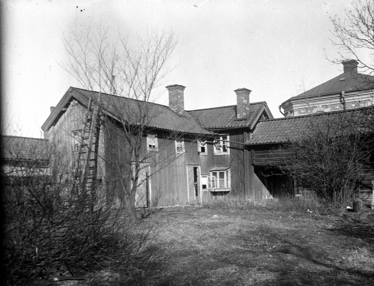 Glasgatan 11, gårdsinteriör. Stadsfiskal Hammarströms gård 221 B. Fotograf: KJ Österberg Fotokopia finns.