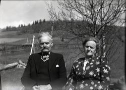 Bilde av Ola K. Kamrud med kone.