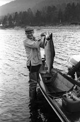 Fangst med person(er).