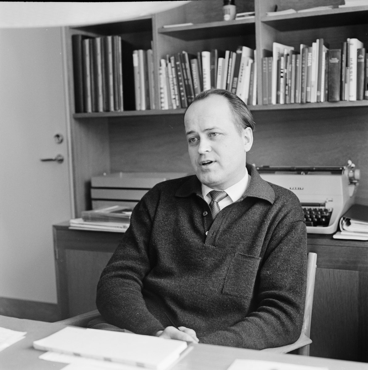 Folke Bernadottehemmet, doktor Bo Bille, Uppsala, januari 1963