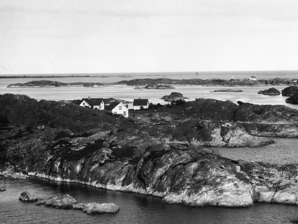 Husene på Korset, Kragerø skjærgård. 1929