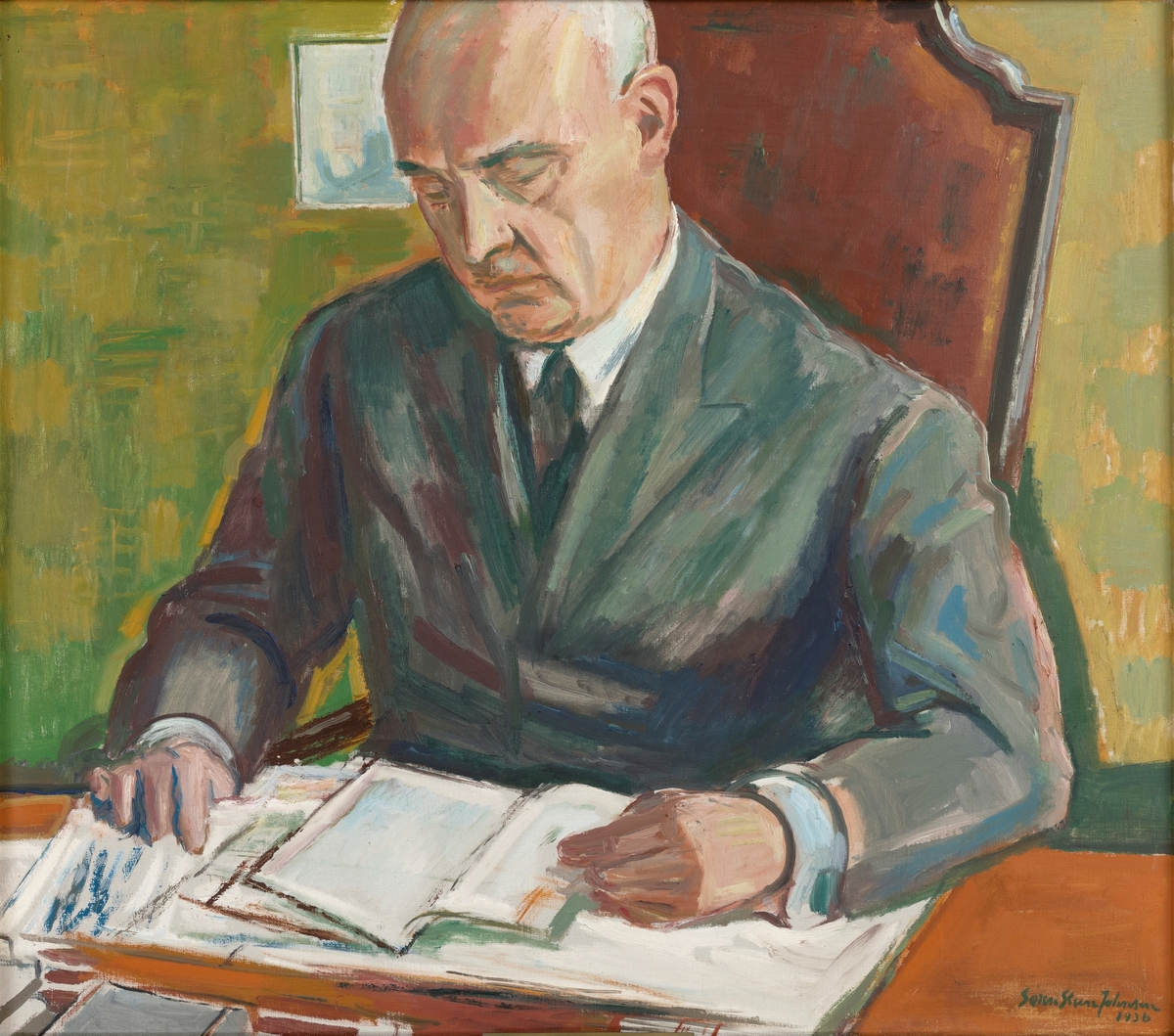 Portrett av H. Meinich [Maleri]