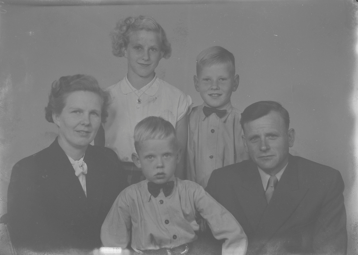 Bjarne Nilsen med familie