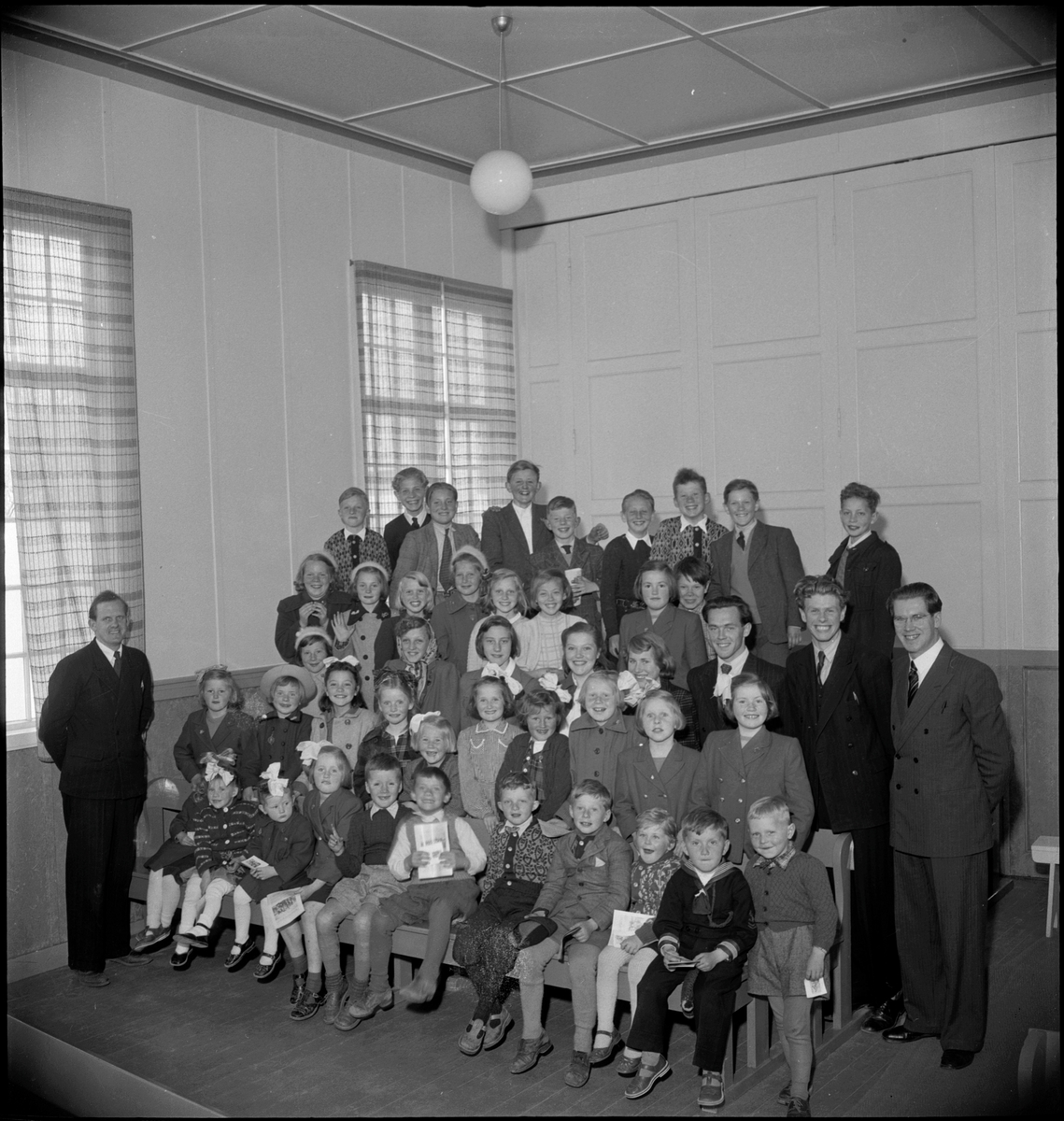 Søndagsskolebarn i Evangeliehuset, Egersund.