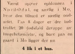Indlandsposten 31. oktober 1918 (Foto/Photo)