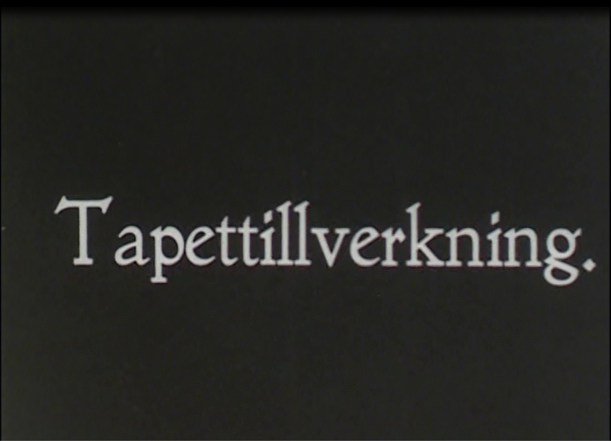 Inspelning inför jubileumsutställningen i Göteborg 1923.