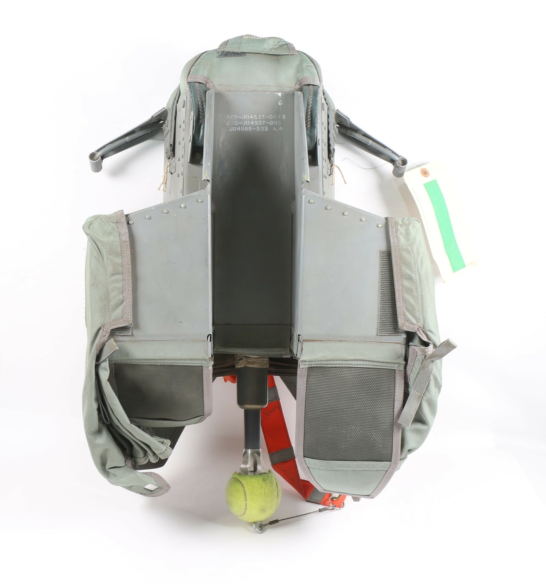 F-16 Aircrew recovery ejection seat